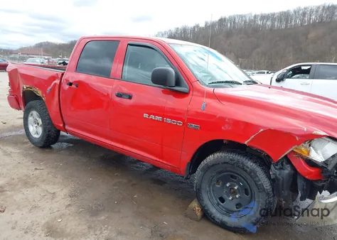 2012 Ram 1500 St из США, поврежденный, VIN 1C6RD7KT3CS227372